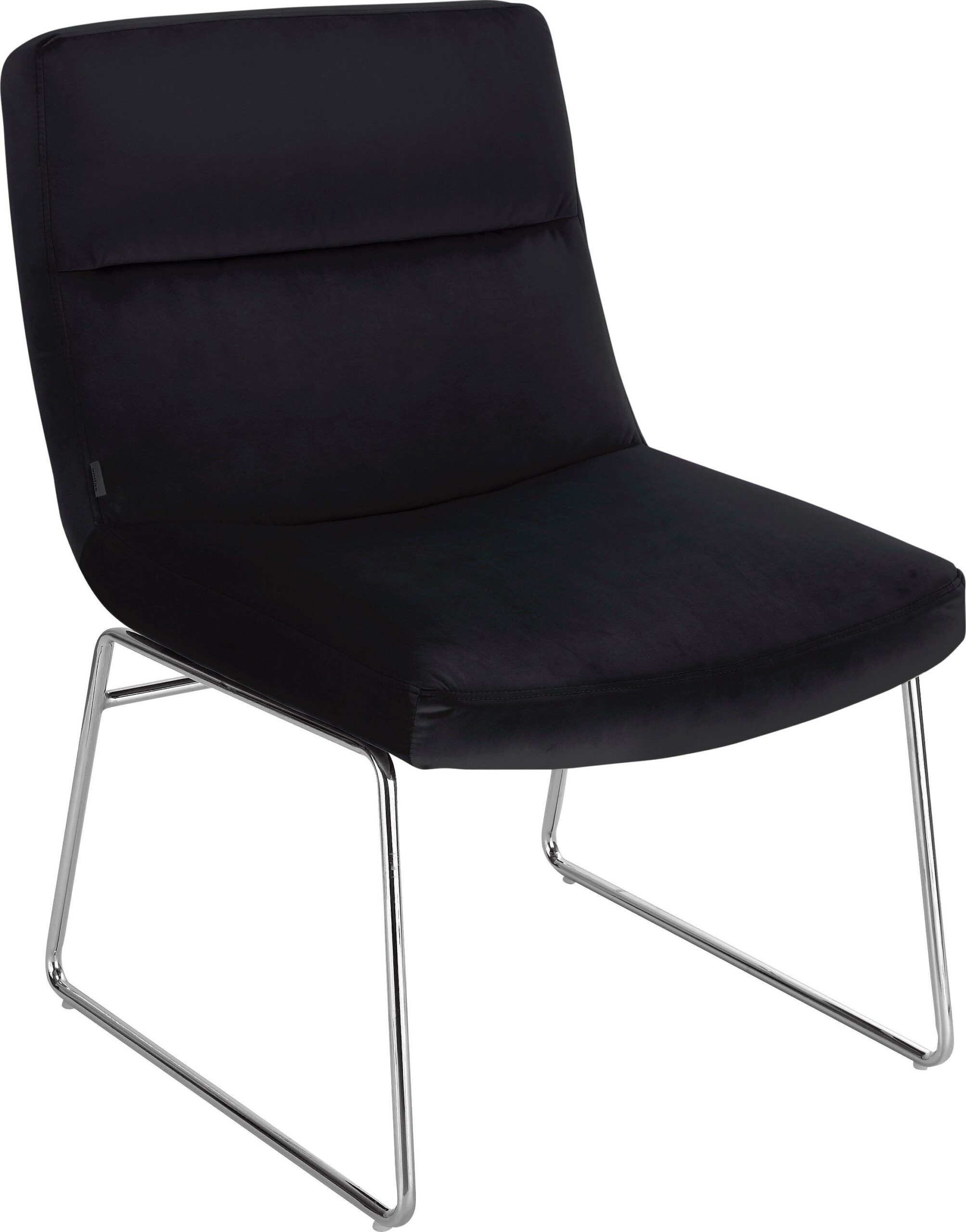 andas Sessel „Gil, Loungesessel Wohnzimmer,“, Samtvelours Bezug, in drei Farbvarianten, Sitzhöhe 47,5 cm