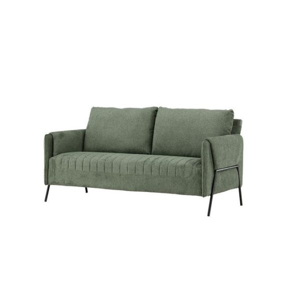 ebuy24 Sofa Indigo Sofa 2-Sitzer grün.