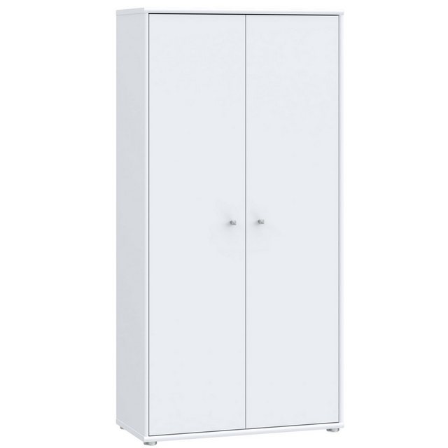 expendio Aktenschrank Tegan 2 weiß, 74x150x35 cm