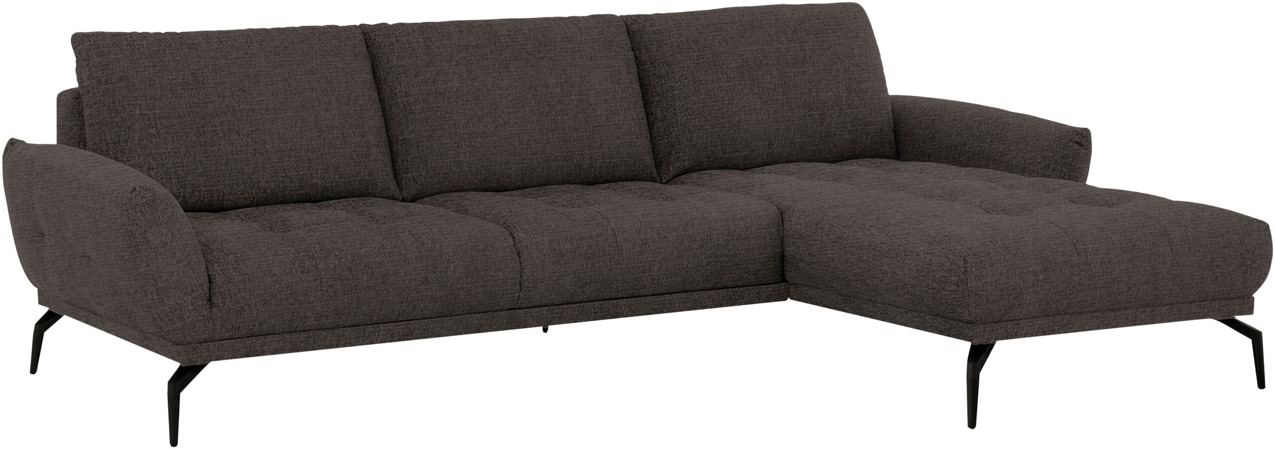 exxpo - sofa fashion Ecksofa "NICEA erstklassiger Sitzkomfort", In hochwertiger Verarbeitung und ergonomische Sitzposition