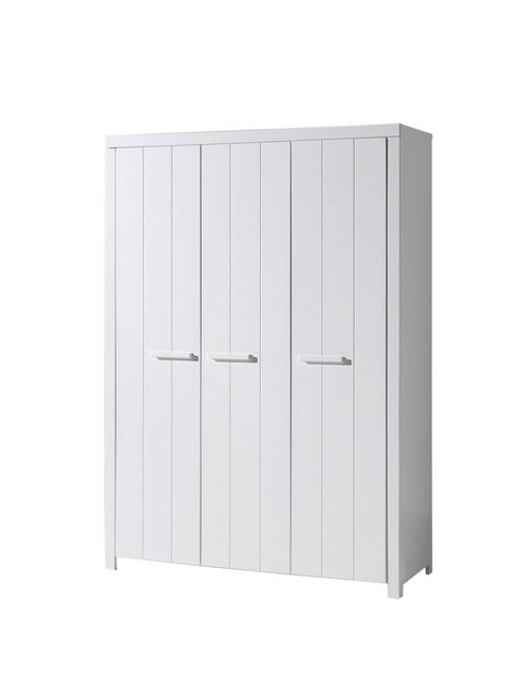 möbelando Kleiderschrank ERIK 144 x 205,5 x 57,5 cm (B/H/T)