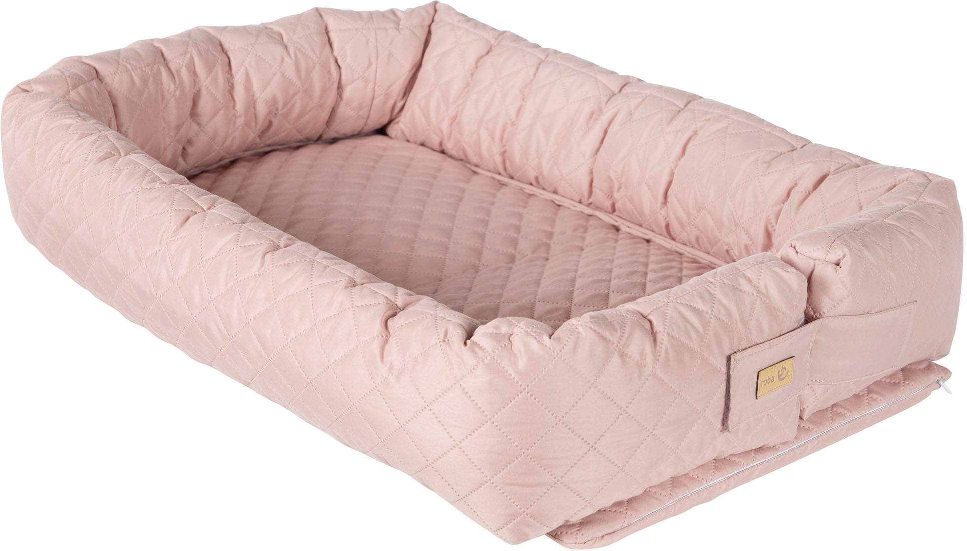 roba Kuschelnest „Babylounge, Style, rose/mauve“, 3in1