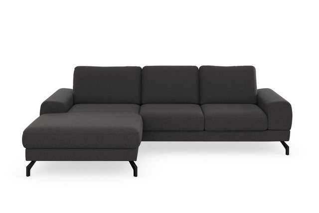 sit&more Ecksofa Cinturo L-Form, inklusive Sitztiefenverstellung und Federkern, Sitzhöhe 45 cm