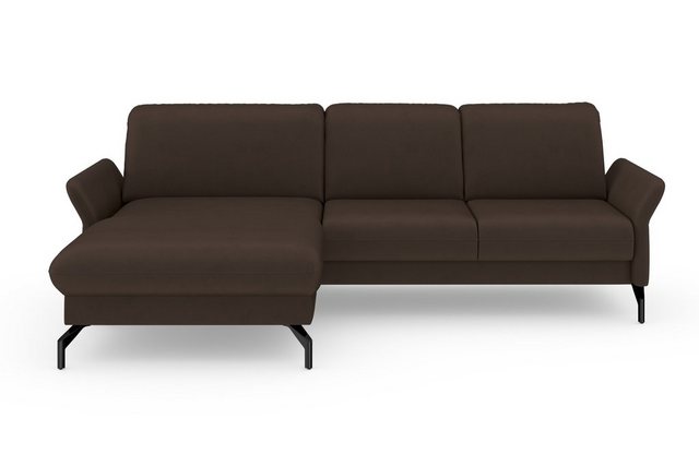 sit&more Ecksofa Fashion L-Form, wahlweise mit Kopfteilverstellung und Vorziehsitz, motorisch