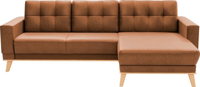 sit&more Ecksofa Lavida L-Form, wahlweise mit Kippfunktion und Bettkasten