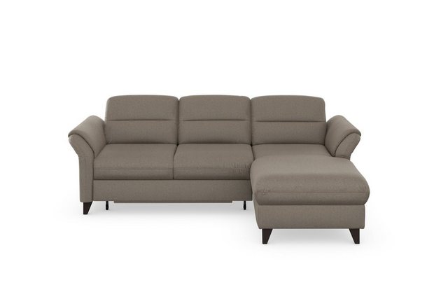 sit&more Ecksofa Mellum L-Form, Federkern, wahlweise mit Bettfunktion, Bettkasten und Armteilfunktion