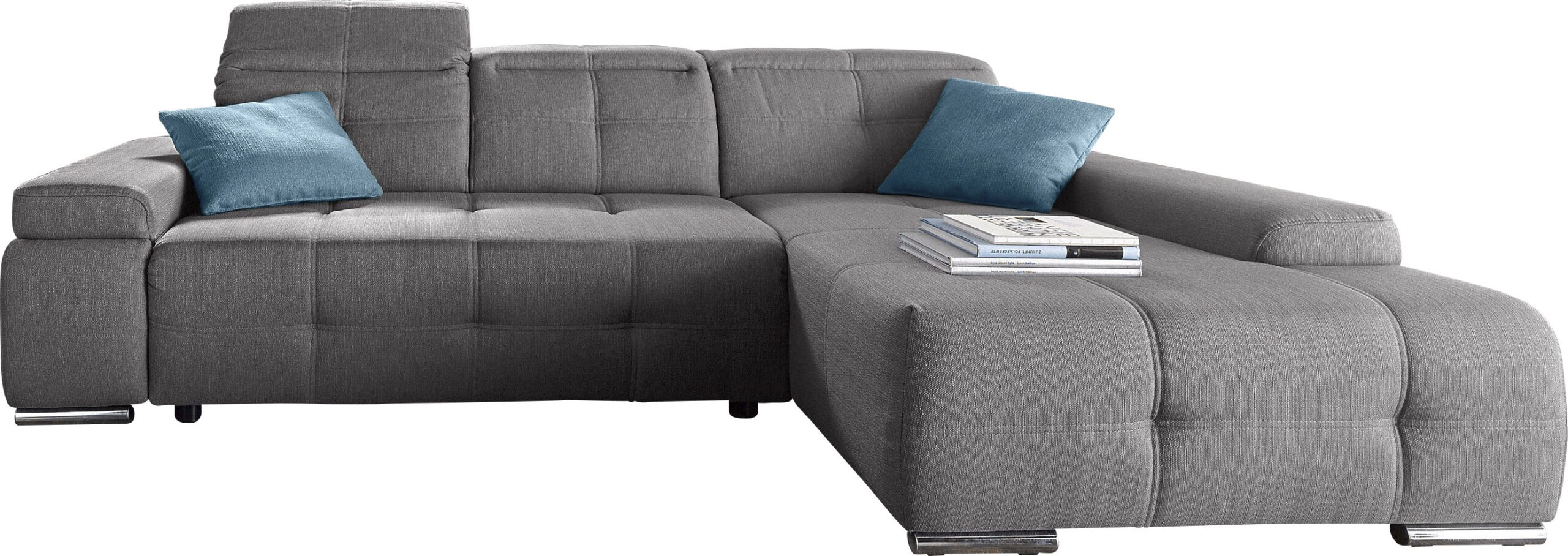 sit&more Ecksofa „Mistral L-Form“, wahlweise mit Bettfunktion