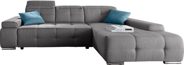 sit&more Ecksofa Mistral L-Form, wahlweise mit Bettfunktion